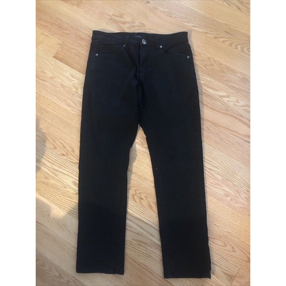 Ethanol Men's Jeans 32 x 30 Stretch Fit Black - Picture 1 of 7